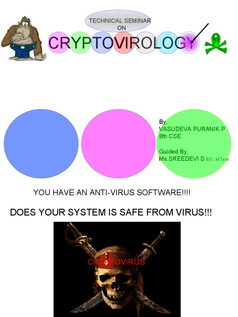 Cryptovirology Seminar Overview | PDF | Computer Virus | Encryption