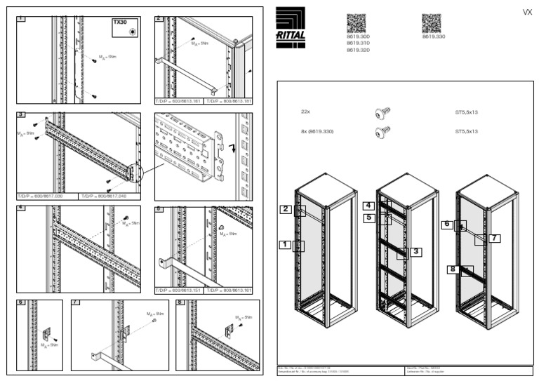 Rittal 8619300 Folleto 3 6786 | PDF