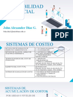 Conta Gerencial - Sistema de Costeo