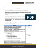 Circular Informativa de Opción de Grado 2021-2