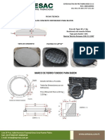 Ficha Tecnica Tapa de Concreto