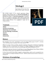 Morphology (Biology) - Wikipedia
