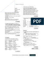 Revision Test Starter Unit