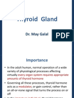 Thyroid Gland: Dr. May Galal