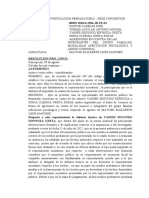 Resolucion Nro. 05 - Declarar Validez de Acusacion y Improcedencia de Observaciones