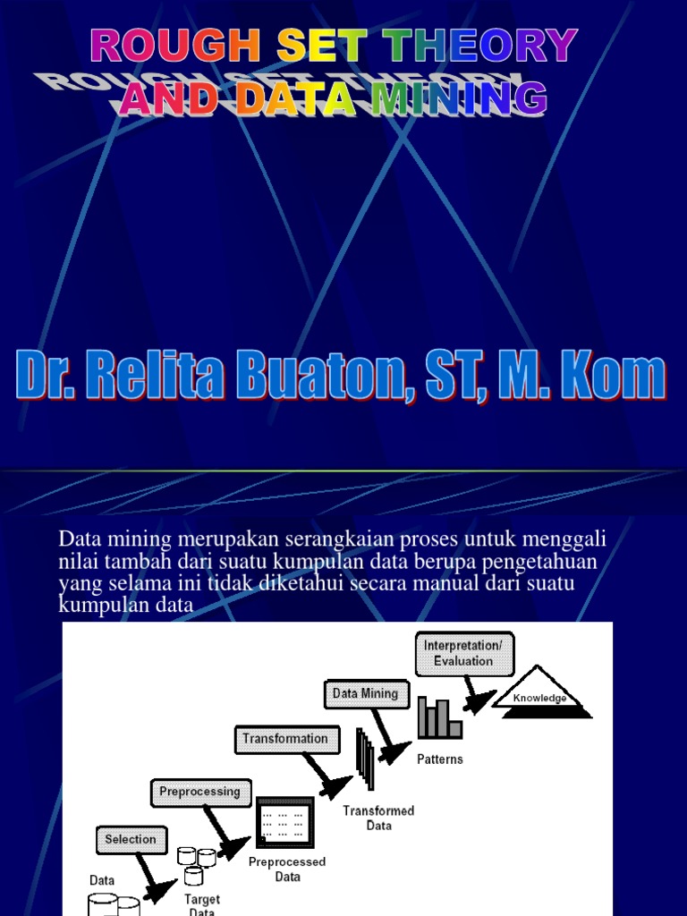 Teori Rough Set dalam Data Mining | PDF