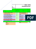 Programación embarque semana 26