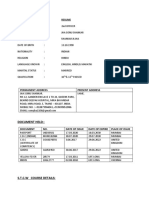 Document Held:-: Permanent Address Present Address