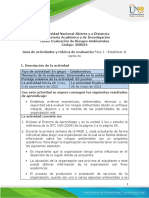 Guía de Actividades y Rúbrica de Evaluación Unidad 1 - Fase 1 - Establecer El Contexto