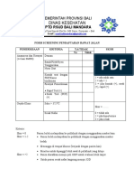 Form Screening