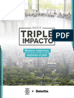 Primer Reporte Indice Triple Impacto