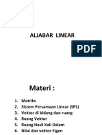 P1 Aljabar Linear