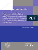 Política y Constitución: Sarmiento y La Tradición Republicana Norteamericana en El Análisis de Sus