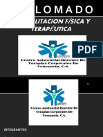 Rehabilitacion F Sica Y Terap Utica: Diplomado