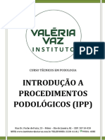 INTRODUÇÃO A PROCEDIMENTOS PODOLÓGICOS (IPP)