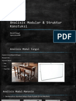 Analisis Modular & Struktur Konstuksi