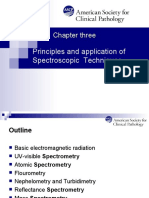 Principles and Application of Spectroscopic Techniques: Chapter Three