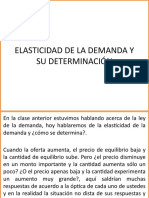 4) Elasticidad de La Demanda