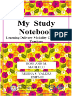 ROSE - Study Notebook - Learning Delivery Modality Course 2 - MODULE3 A