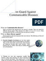 Be On Guard Against Communicable Diseases