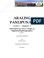 Aralin 1 - Paghahating Heograpiko NG Asya - 0