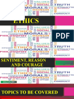 5 The Ethics of Sentiment Reason and Courage