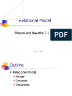 Relational Model: Elmasri and Navathe 7.1 - 7.3