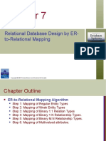 Relational Database Design by ER-to-Relational Mapping