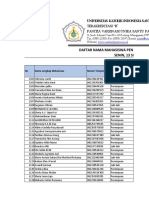 Tambahan - Data Peserta Vaksinasi Tahap 1