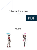 Pokemon Frio y Calor