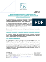 Boletín N°69 Sobre Resoluciones Del TSJ Sobre Videoconferencia y Notificaciones Electrónicas en Jurisdicción de Protección de NNA