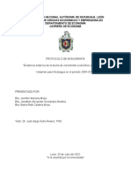 Evidencia Empírica de La Teoría Económica de Grossman y Helpman para Nicaragua Periodo 2004-2019 (Recuperado Automáticamente)