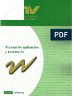 Wnv Manual de Aplicación y Corrección