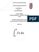 Integrales Inmediatas 2 Tarea 4