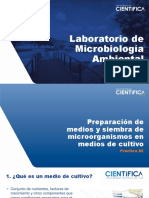 Preparacion de Medios y Siembra de Microorganismo en Medios de Cultivo 