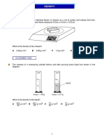 IGCSE Physics Density