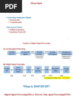 What Is DSP/DTSP? - Converting Analog Into Digital: - Electronically - Computationally