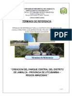 TDR Parque Central Ficha Tecnica