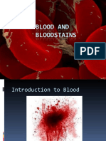Blood and Blood Stains 4