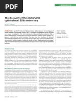 CYTOSKELETON The Discovery of The Prokaryotic Cytoskeleton