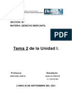 Derecho Mercantil Tema 2 Unidad 1