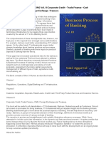 BUSINESS PROCESS of BANKING Vol. III Corporate Credit - Trade Finance - Cash Management Service - Foreign Exchange - Treasury