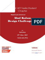 AKDC' 21 Invitation card