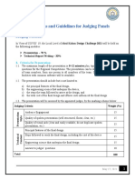 Instructions and Guidelines for Judging Panels