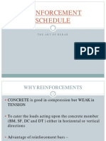 Reinforcement Schedule: The Art of Rebar