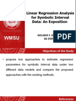 Linear Regression Analysis For Symbolic Interval Data: An Exposition