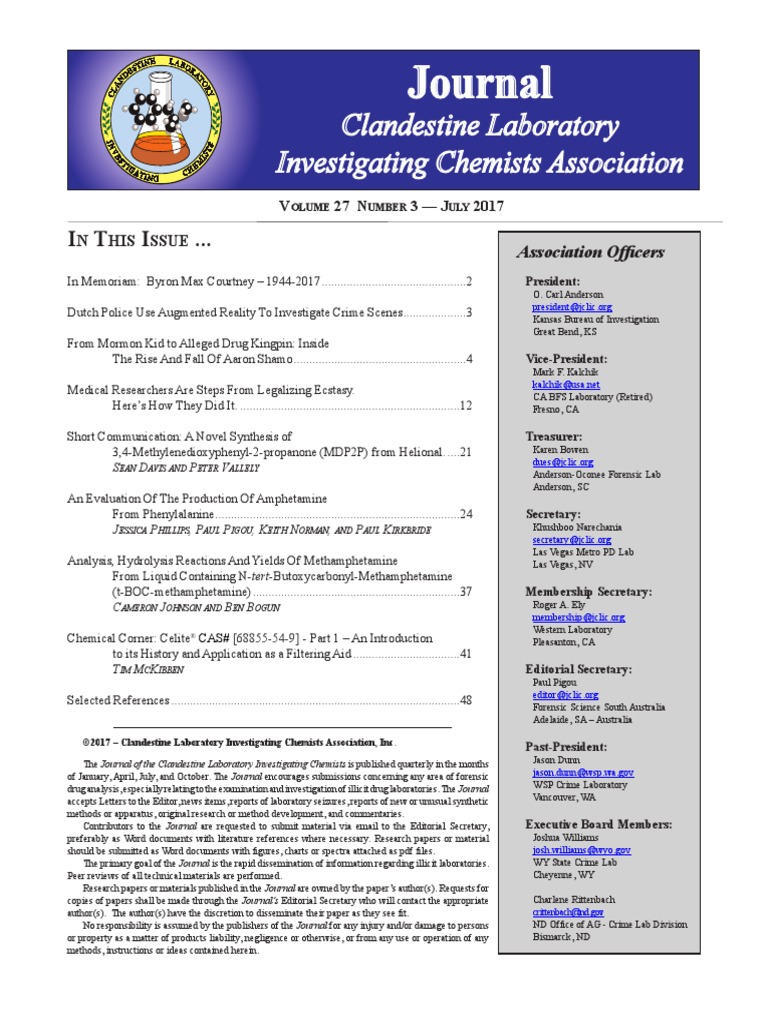 JCLIC July 2017 | PDF | Fentanyl | Heroin