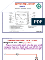 Penggunaan Alat Ukur Listrik