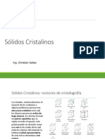 Clase 2 Sólidos Cristalinos - 2021