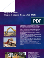 Mașini de săpat MST 3